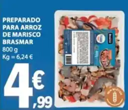 E.Leclerc Brasmar preparado para arroz de marisco promoção