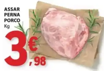 Assar perna porco