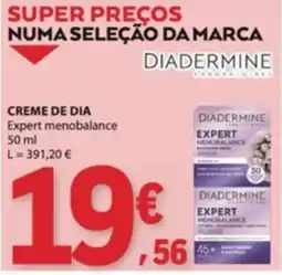 E.Leclerc creme de dia expert menobalance diadermine promoção