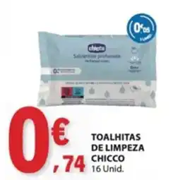 E.Leclerc toalhitas de limpeza chicco promoção