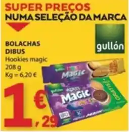 E.Leclerc Bolachas dibus hookies magic gullón promoção