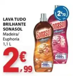 E.Leclerc lava tudo brilhante sonasol madeira/euphoria promoção