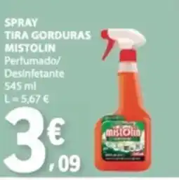 E.Leclerc spray tira gorduras mistolin promoção