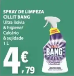 E.Leclerc spray de limpeza cillit bang promoção