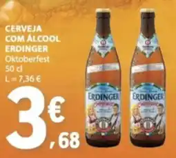 E.Leclerc Cerveja com álcool erdinger oktoberfest promoção