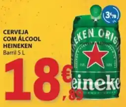 E.Leclerc Cerveja com álcool heineken promoção