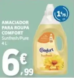 E.Leclerc Amaciador para roupa comfort sunfresh/pure promoção