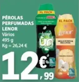 E.Leclerc Pérolas perfumadas lenor promoção