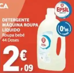 E.Leclerc Detergente máquina roupa líquido roupa bebé epsil promoção