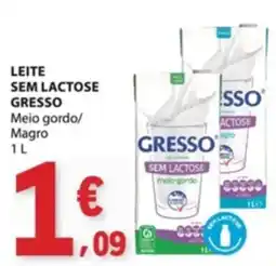 E.Leclerc Leite sem lactose gresso promoção