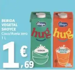 E.Leclerc Bebida vegetal shoyce coco/aveia zero promoção