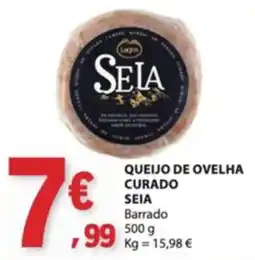 E.Leclerc Queijo de ovelha curado seia barrado promoção