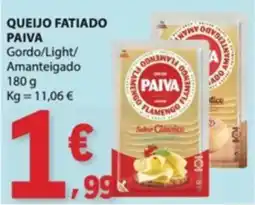 E.Leclerc queijo fatiado paiva promoção