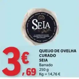 E.Leclerc Queijo de ovelha curado seia promoção
