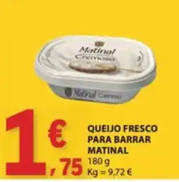 E.Leclerc queijo fresco para barrar matinal promoção