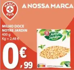 E.Leclerc Milho doce notre jardin promoção