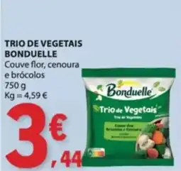 E.Leclerc trio de vegetais bonduelle promoção
