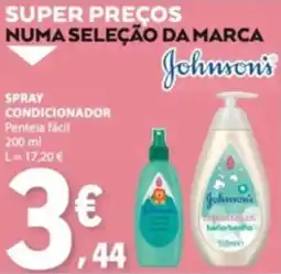 E.Leclerc spray condicionador pentela fácil johnson's promoção