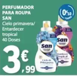 E.Leclerc perfumador para roupa san cielo primavera/entardecer tropical promoção