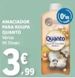 E.Leclerc Amaciador para roupa quanto promoção