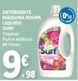 E.Leclerc Detergente máquina roupa líquido surf tropical/frutos exóticos promoção