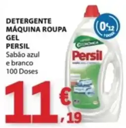 E.Leclerc Detergente máquina roupa gel persil sabão azul e branco promoção