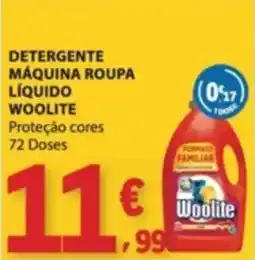 E.Leclerc detergente máquina roupa líquido woolite promoção