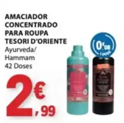 E.Leclerc amaciador concentrado para roupa tesori d'oriente promoção