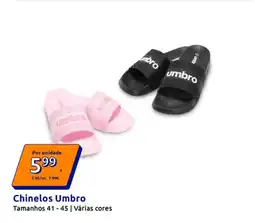 Action Chinelos Umbro promoção