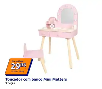 Tocador com banco Mini Matters