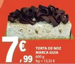 E.Leclerc torta de noz marca guia promoção
