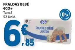 E.Leclerc Fraldas bebé eco+ promoção