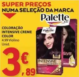E.Leclerc Coloração intensive creme color palette promoção