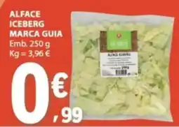 E.Leclerc Alface iceberg marca guia promoção