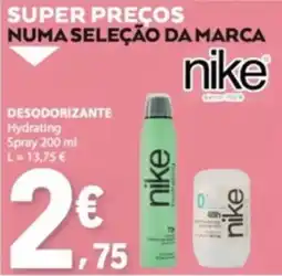 E.Leclerc Desodorante hydrating nike promoção