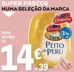 E.Leclerc Peito de peru campo frio promoção