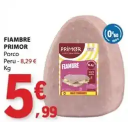 E.Leclerc Fiambre primor promoção