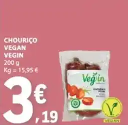 E.Leclerc Chouriço vegan vegin promoção