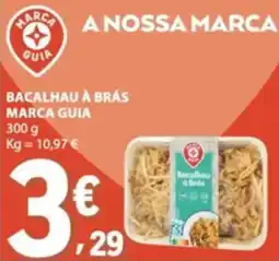 E.Leclerc Bacalhau à brás marca guia promoção
