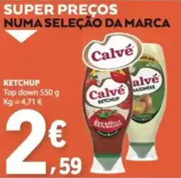 E.Leclerc Calvé ketchup promoção