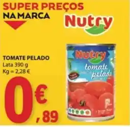 E.Leclerc tomate pelado nutry promoção