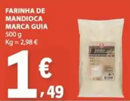 E.Leclerc Farinha de mandioca marca guia promoção