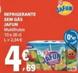 E.Leclerc refrigerante sem gás jafun multifrutos promoção