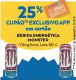 E.Leclerc Bebida energética monster viking berry promoção