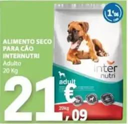 E.Leclerc alimento seco para cão internutri adulto promoção
