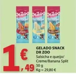 E.Leclerc gelado snack dr zoo promoção
