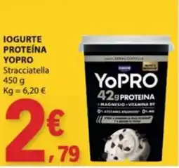 E.Leclerc Iogurte proteína yopro stracciatella promoção