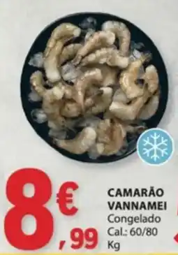 E.Leclerc Camarão vannamei promoção