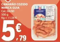 E.Leclerc Camarão cozido marca guia promoção