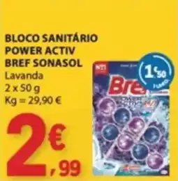 E.Leclerc Bloco sanitário power activ bref sonasol promoção